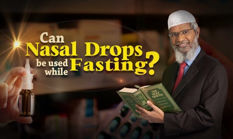 MP3 Zakir Naik - Can Nasal Drops be used while Fasting?